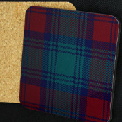 Coasters, Drinks Mats, Lindsay Tartan